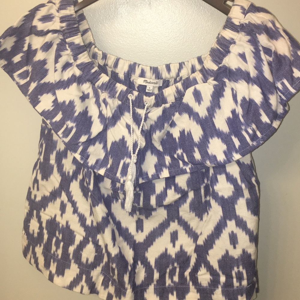 Madewell off the shoulder top